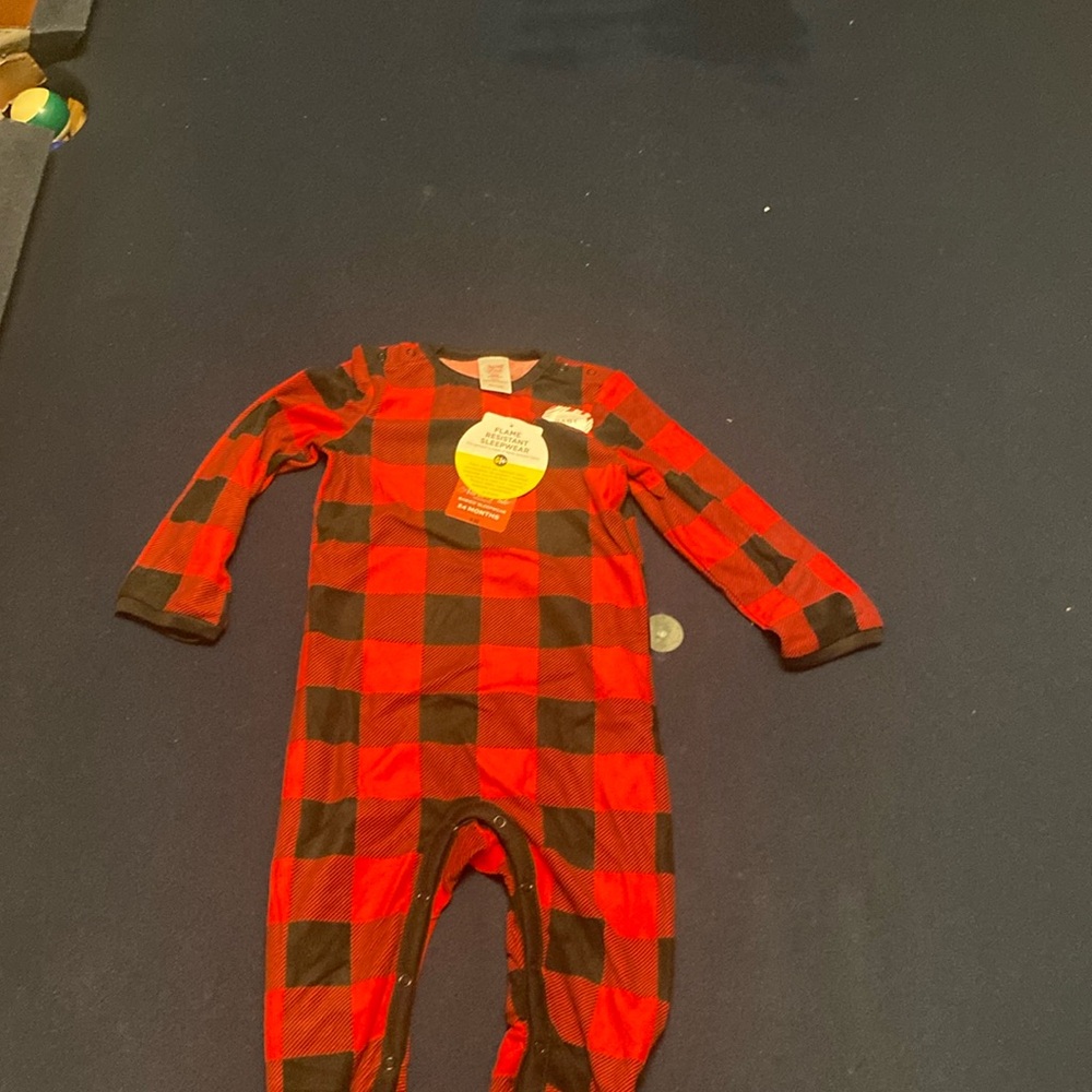 Comfy Christmas PJs Footie perfect-24month